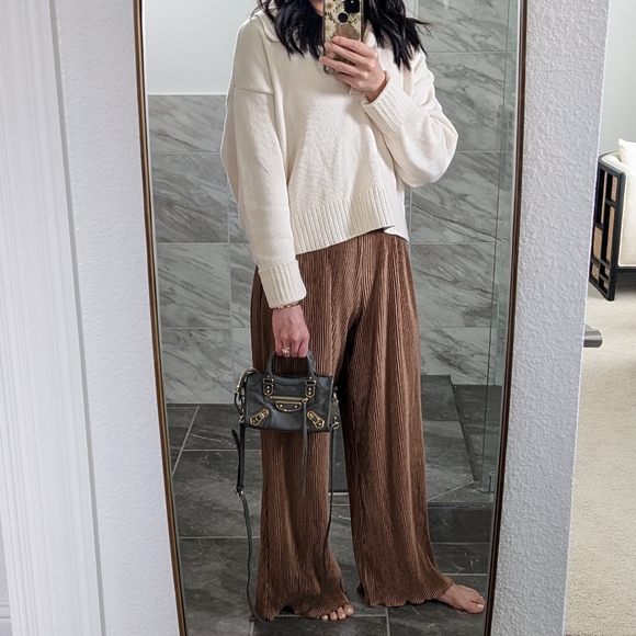 Balenciaga metallic edge nano city in Gris Acier - Picture 9 of 11